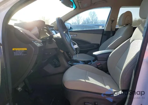 2017 Hyundai Santa Fe Limited 2.0T из США, поврежденный, VIN 035890